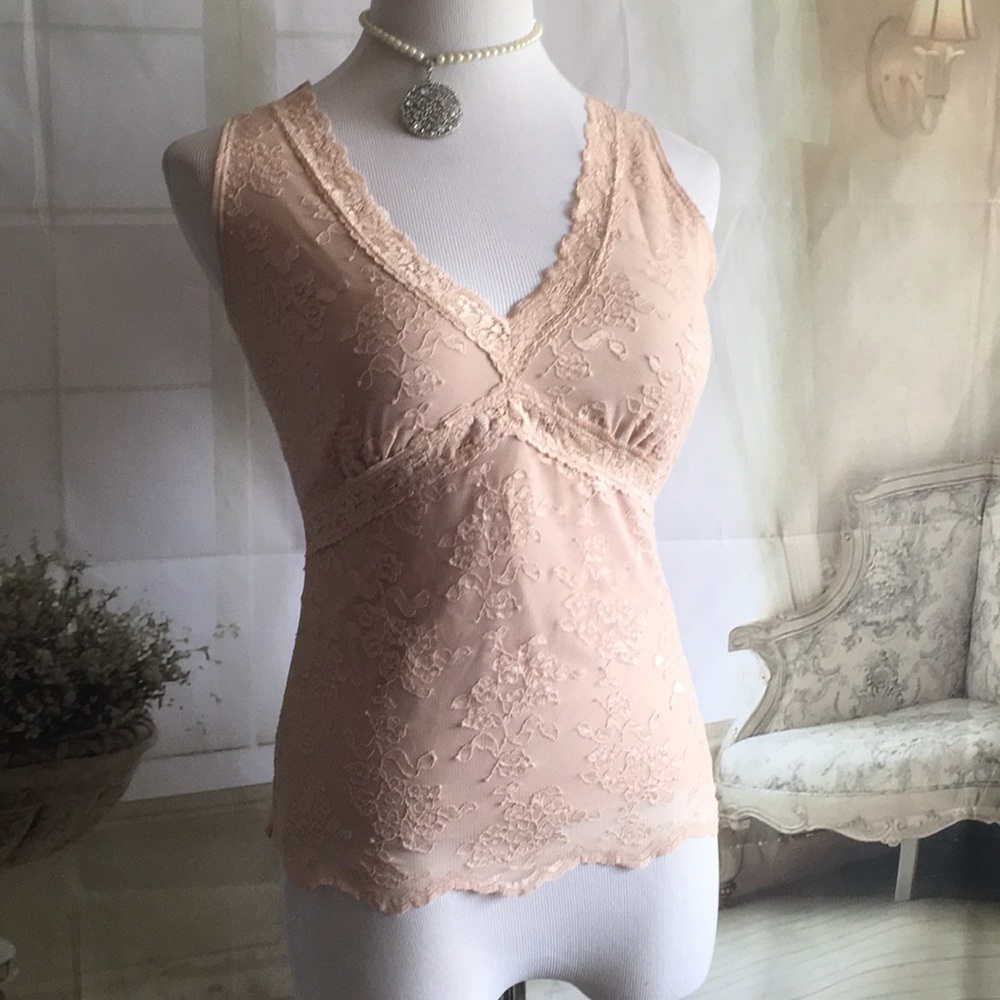 Worthington Stretch Ladies Lace Top